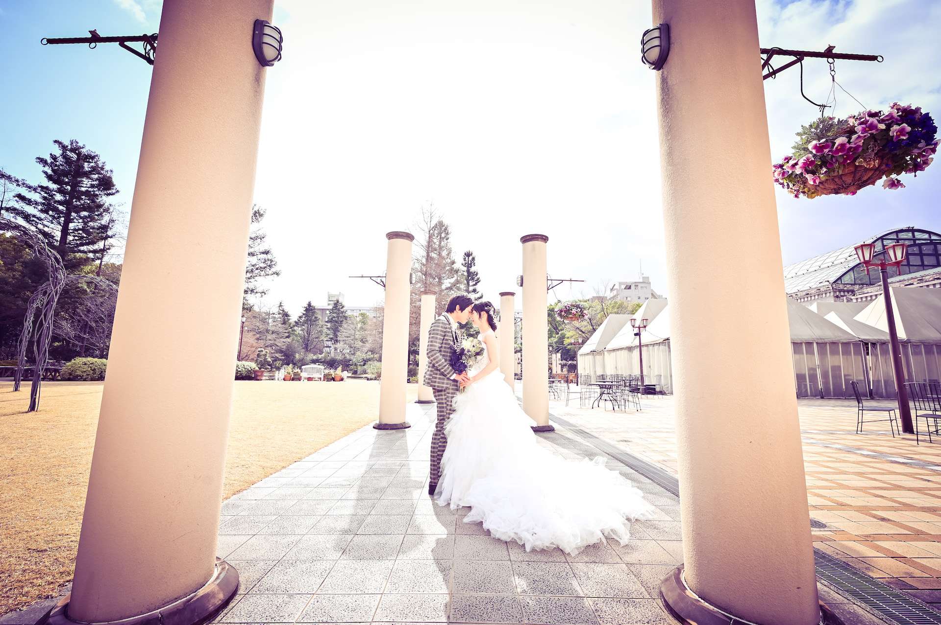 ウエディングドレスで結婚式後撮り撮影といえばnagomi studioにお任せください！